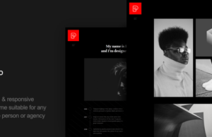 Pekko – Minimal Dark WordPress Vorlage