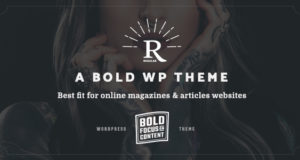 Regular – Schreiben, Inhalt, Blog & Magazin Template für WordPress