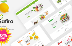 Safira – Food & Bio WooCommerce WordPress Vorlage