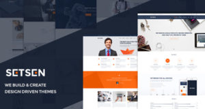 Setsen – Designgesteuertes WordPress-Vorlage