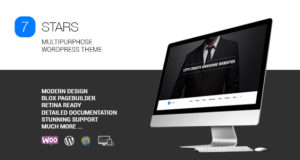 Sieben Sterne – Modernes Responsive MultiPurpose-Thema