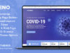 Veneno - Coronavirus Information WordPress Layout