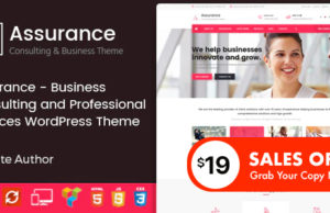 Versicherung – Unternehmensberatung und Professional Services WordPress Layout