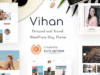Vihan | Persönliches & Reise WordPress Blog Layout