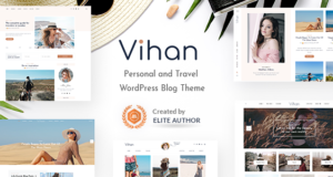 Vihan | Persönliches & Reise WordPress Blog Layout