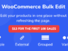 WooCommerce Bulk Product Edit