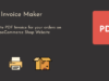 WooCommerce PDF Invoice Maker