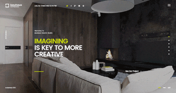 Bauhaus - Architektur & Interieur WordPress Theme - 4