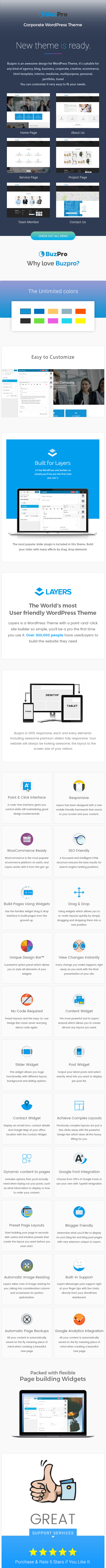 Buzpro - Corporate WordPress Theme