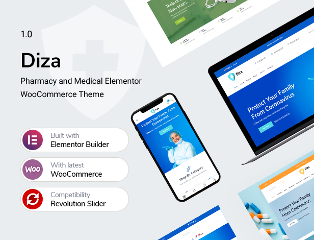 Diza - Apotheke Elementor WooCommerce Theme - 5