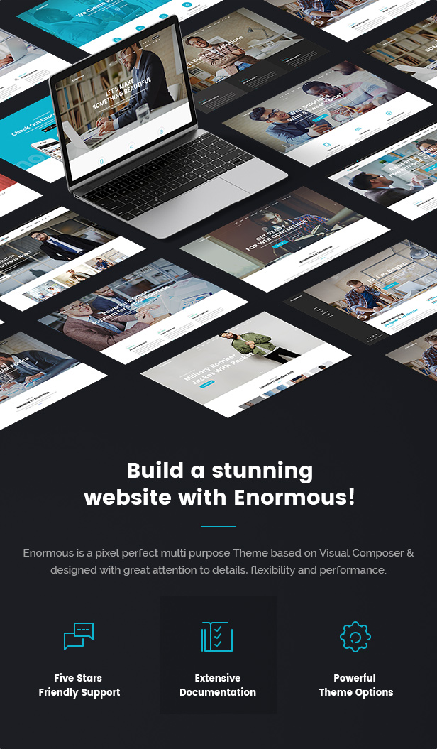 Enorme - Responsive Mehrzweck-WordPress-Theme - 4