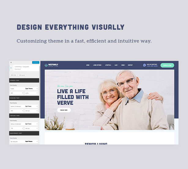 OakTrix - Senior Care WordPress-Theme