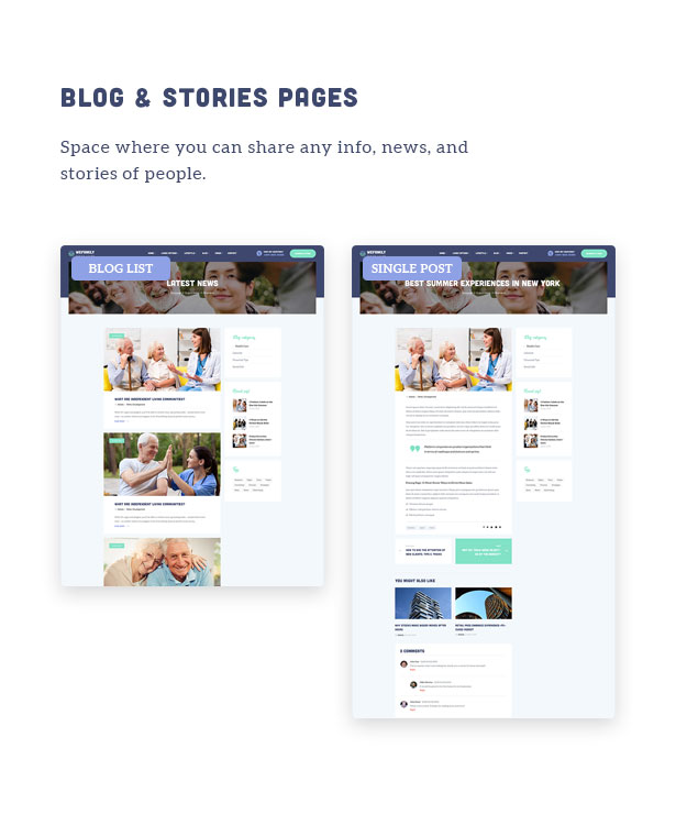 OakTrix - Senior Care WordPress-Theme