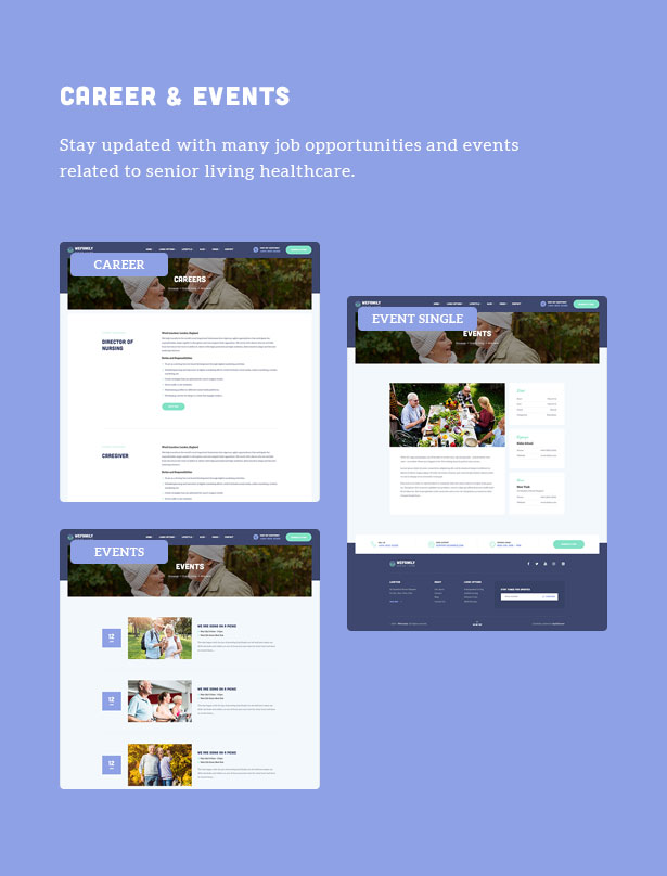 OakTrix - Senior Care WordPress-Theme