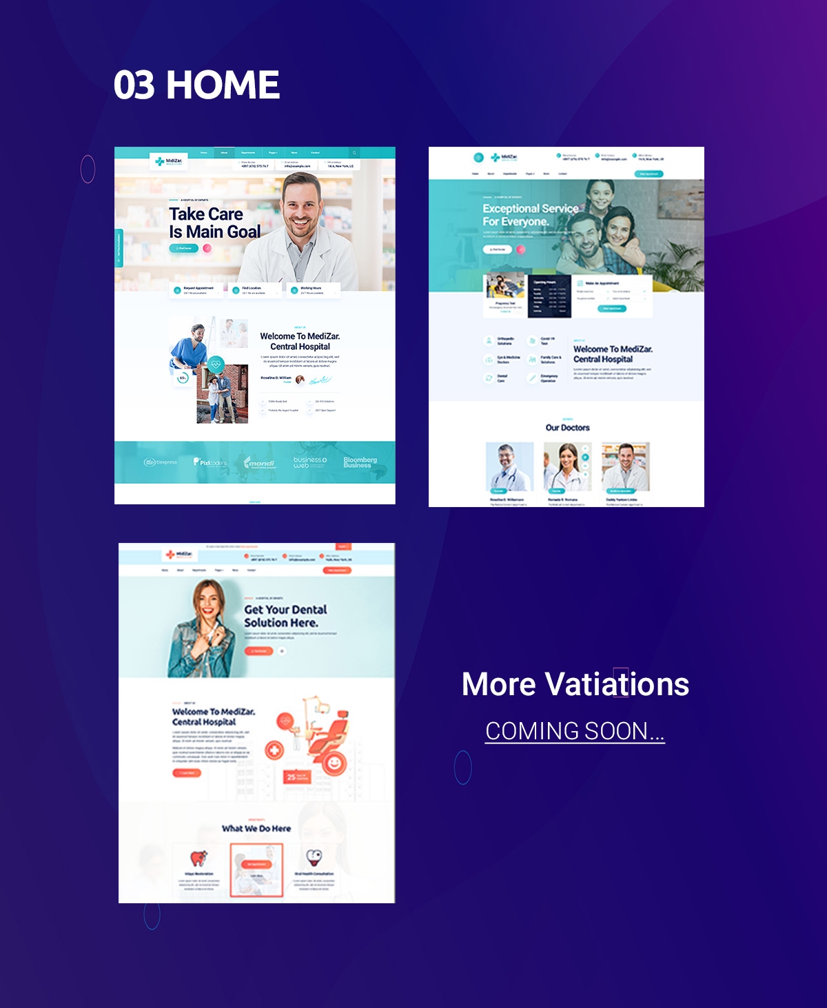 Medixer - Gesundheit & Klinik WordPress Theme - 2