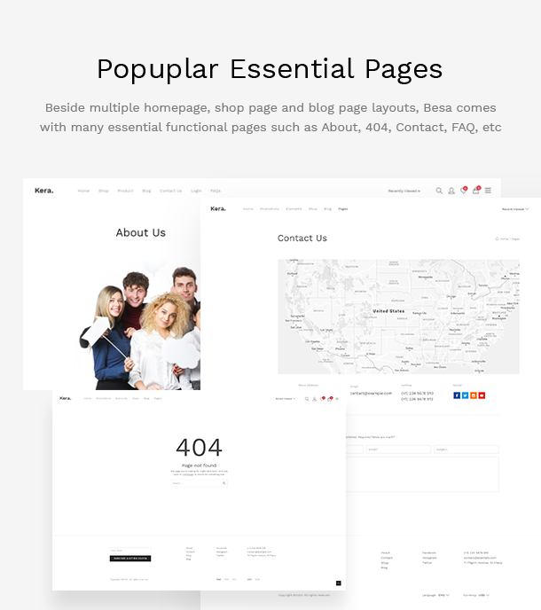Kera - Modeelementor WooCommerce Theme - 16