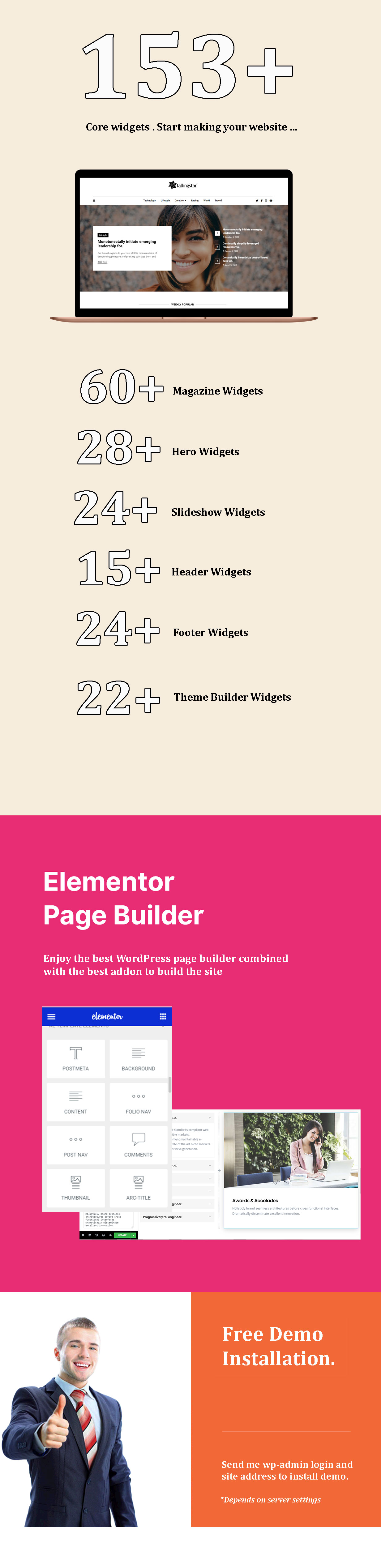 News24 - Elementor Blog Magazine - 1