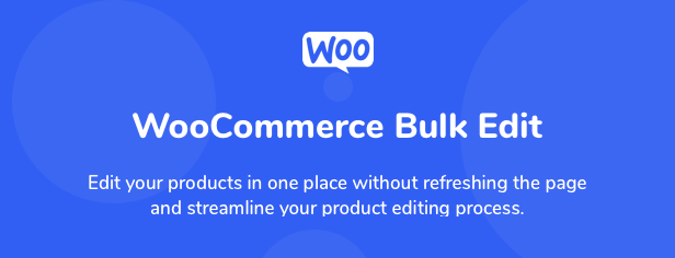WooCommerce Bulk Product Edit - 1