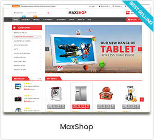 MaxShop - Mehrzweck-WordPress-Theme für WooCommerce 
