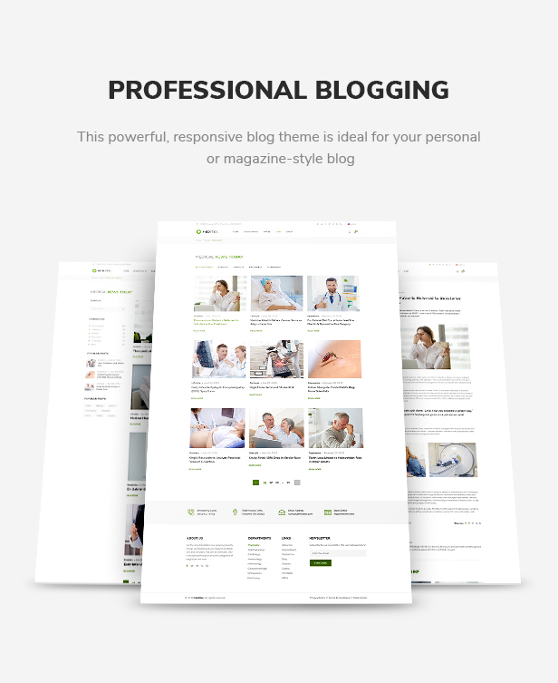 Meditex - Gesundheit, Medizin & Arzt WordPress Theme - 4