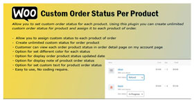 WooCommerce Bestellstatus pro Produkt 