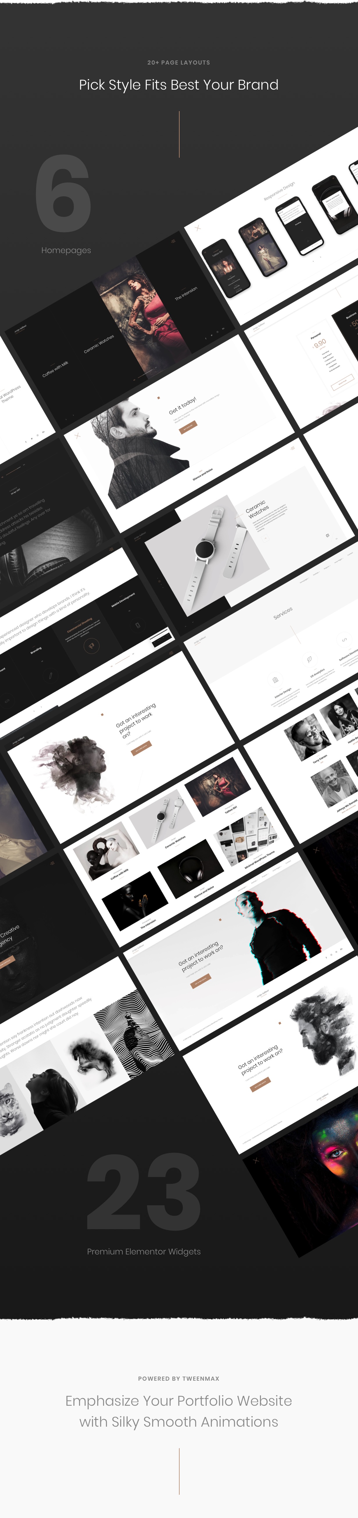 Arrigo - Zeitgenössisches kreatives Portfolio Elementor WordPress Theme - 6