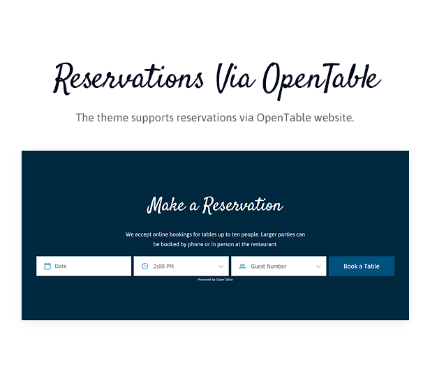 LeMar - Meeresfrüchte Restaurant WordPress Theme - 5