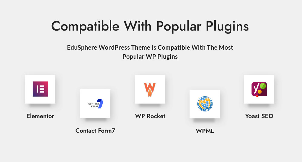 Kompatibel mit gängigen Plugins