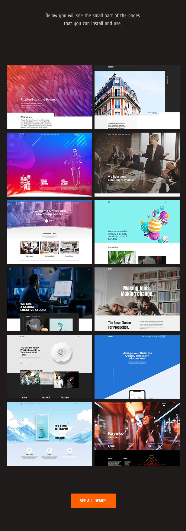 VIM - Kreatives Mehrzweck-WordPress-Theme - 3