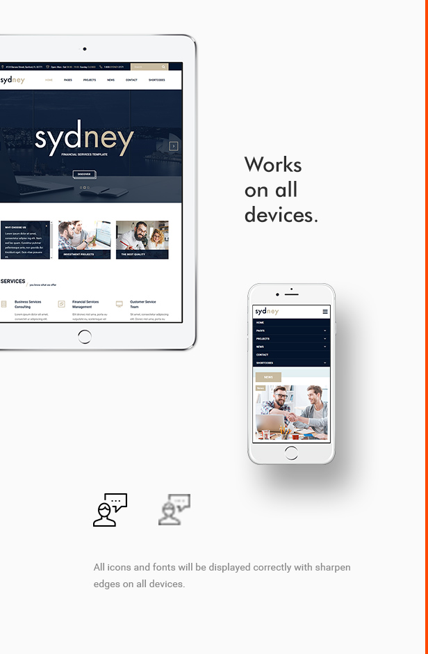 Sydney - Multiuse Financial Business WordPress Theme - 3