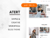 Atert - Einfaches und kreatives WordPress-Blog-Thema