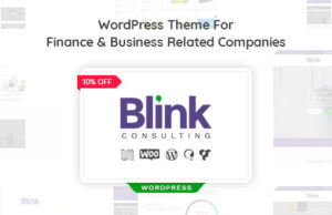 Blink – WordPress-Template für Finanzen und Konten