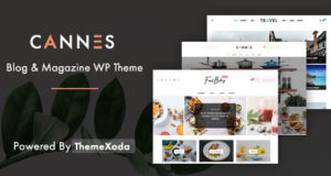 Cannes – Blog News und Magazin WordPress Vorlage