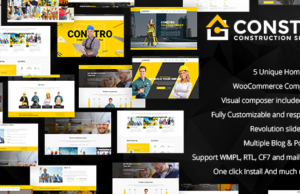 Constro – WordPress-Template für das Baugewerbe