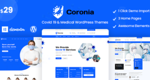 Coronia – Covid 19 & Medizinische WordPress-Themes