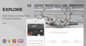 Entdecken – Responsive Business WordPress Vorlage