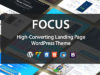 Fokussieren Sie das hochkonvertierende Landing Page WordPress-Vorlage