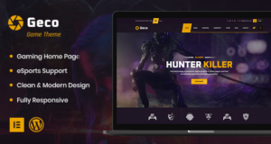 Geco – eSports und Gaming WordPress Layout + Buddypress