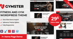 Gymster – Fitness und Gym WordPress Template
