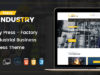 Industry Press - WordPress-Layout für Fabrik- und Industrieunternehmen