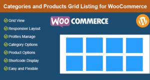 Kategorien und Produkte Rasterliste für WooCommerce