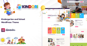 Kindori – Schulkindergarten WordPress Layout