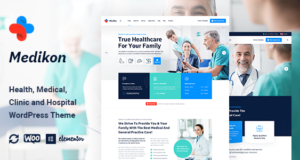 Medikon – Gesundheit & Medizin WordPress Template