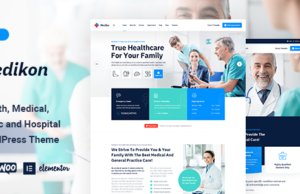 Medikon – Gesundheit & Medizin WordPress Template