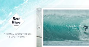 NextWave – Minimales WordPress-Blog-Thema