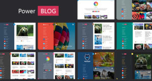 PowerBlog – Modernes AJAX-Blog-Thema
