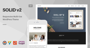 Solides – Responsive Business WordPress-Vorlage