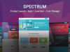 Spektrum - Marketing Landing Page WordPress Vorlage