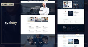 Sydney – Mehrzweck-Finanzgeschäft WordPress-Template