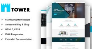 TOWER – Corporate Business Mehrzweck-WordPress-Template